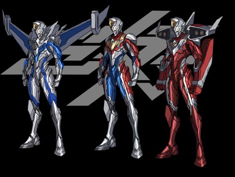 Ultraman Dyna, Ultraman Suit, Ultra Boys, Predator Alien Art, Ultraman Tiga, Robot Animal, Best Crossover, Japanese Superheroes, Futuristic Armour