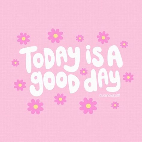 Pink, Instagram, Design, Today Is A Good Day, Have A Good Day, Lucky Day, Good Day, Etsy Shop, On Instagram