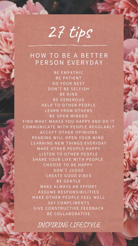 How To Become Happy, Cold Sores Remedies, Self Care Bullet Journal, Better Person, Self Confidence Tips, Get My Life Together, Kind Person, Bettering Myself, How To Be Likeable