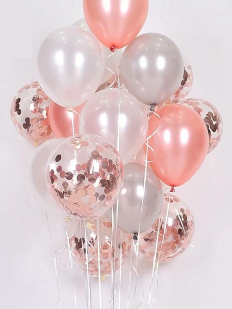 Confetti, Balloons, Ribbon, Free Shipping