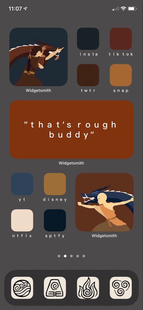 Tumblr, Avatar The Last Airbender Phone Theme, Atla Phone Theme, Avatar Phone Theme, Avatar The Last Airbender Homescreen, Atla Homescreen, Avatar Homescreen, Ios Shortcuts, Ipad Theme