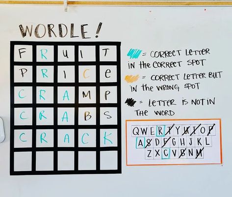 How to use Wordle in the classroom to get kids excited about word games and reading! Reading Games Middle School, Classroom Games High School, Classroom Games Elementary, Fun Reading Games, Spelling Word Games, Teach Sight Words, Fun Classroom Games, Reading Games For Kids, Word Work Games