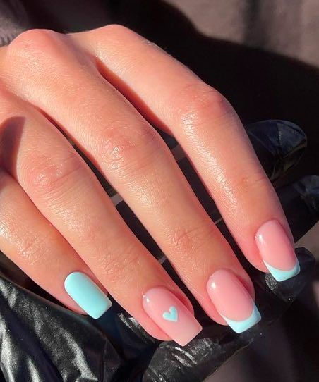 35 Bright Summer Nail Ideas – best 4 crafts.com Summer Nail Ideas, Hello Nails, Cute Simple Nails, Subtle Nails, Simple Gel Nails, Summery Nails, Work Nails, Casual Nails, Cute Gel Nails