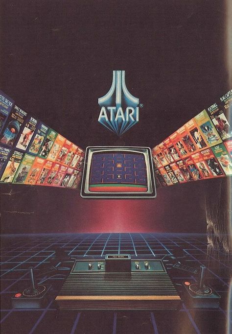 #atari #videogames #retrogaming  WE LOVE RETRO GAMING VISIT US FOR THE BEST GAMER ARCADE CLASSIC T-SHIRTS Video Game Party Decorations, Retro Games Wallpaper, Space Video, Retro Games Room, Video Games Birthday Party, Retro Gaming Art, Video Games Birthday, Video Game Party, Hypebeast Wallpaper
