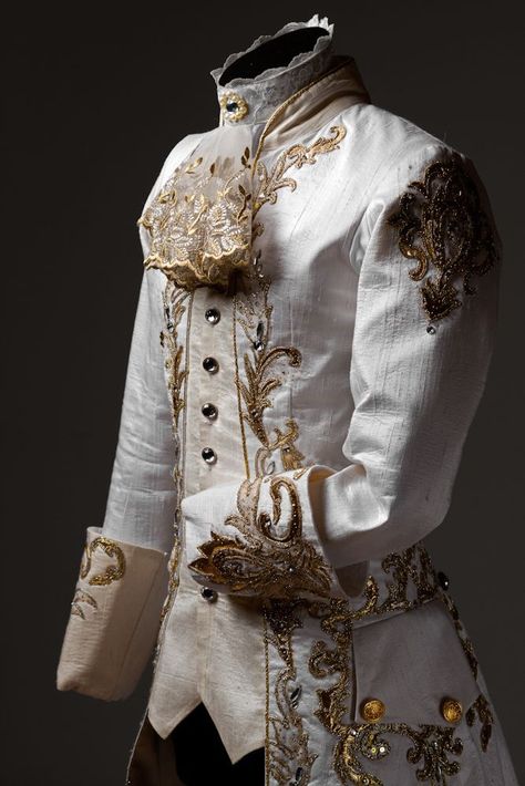 Enrique was transmigrated into a Trashy TL Novel, and he became the V… #romance #Romance #amreading #books #wattpad Masculine Royal Outfit, Royal Mens Clothes, White And Gold Prince Outfit, Fantasy Wedding Clothes Male, Royal Aesthetic Outfit Men, Gothic Victorian Mens Fashion, Fancy Victorian Clothes Men, Male Royal Outfits, Fanasty Outfits Male