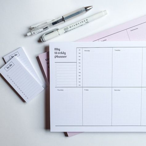 Weekly budget planner