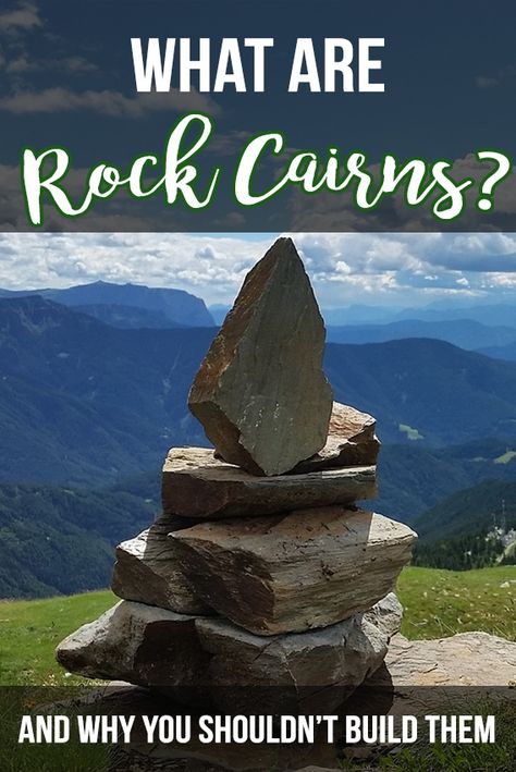 What are those rock structures on the trail? Understand the importance of rock cairns, who builds them, and what they are & aren't for. Backpacking Tips, Hiking With Kids, Rock Cairns, Easy Camping Hacks, Rock Cairn, Stone Cairns, Hiking Essentials, Travel Globe, Recreational Activities