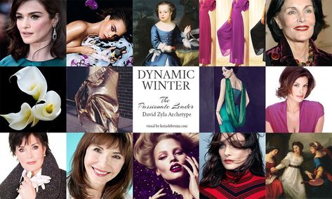 David Zyla’s 24 Archetypes – STYLE COMES TO MIND | Deep winter colors, Archetypes, Deep winter Zyla Archetypes, Carl Jung Archetypes, Personality Archetypes, David Zyla, Zyla Colors, Deep Winter Colors, Style Analysis, Winter Color Palette, True Winter