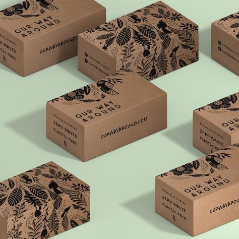 52 outside-the-box design ideas for your next packaging - 99designs Eco Packaging Design, Kraft Box Packaging, Accessibility Design, Packaging Food, Packaging Design Trends, Eco Packaging, Creative Box, Ecommerce Design, Kraft Boxes