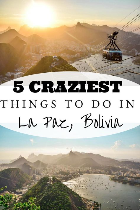 If you’re traveling to La Paz, Bolivia and have an adventurous spirit, then this list of crazy things to do in La Paz is perfect for you! Below are my most memorable experiences in La Paz, and one’s that are unique that you’ll enjoy too! Peru, La Paz, Machu Pichu Travel, Places In Brazil, Things To Do In Brazil, Brazil Travel Guide, Brazil Photography, South America Travel Itinerary, Things To Do In La