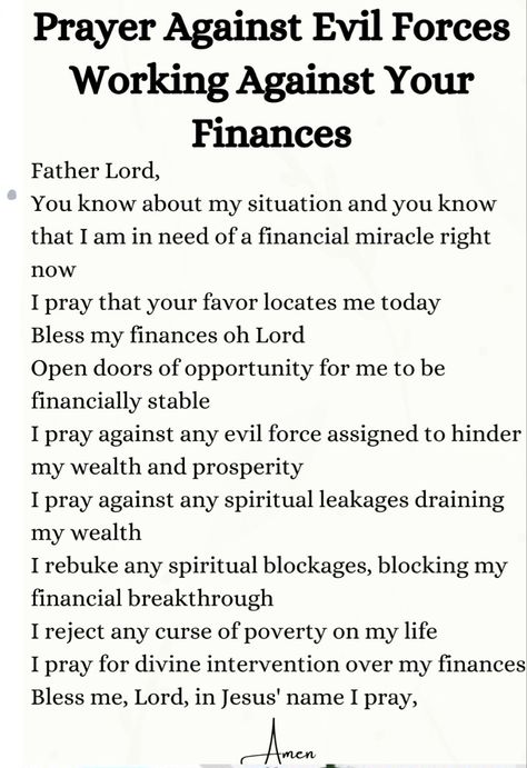 Jeffery Epstein List, Prayer Against Monitoring Spirits, Things To Pray For, I Rebuke Cancel And Destroy, Prayer For Finances, Business Prayer, Financial Breakthrough, Financial Prayers, Prayer Strategies