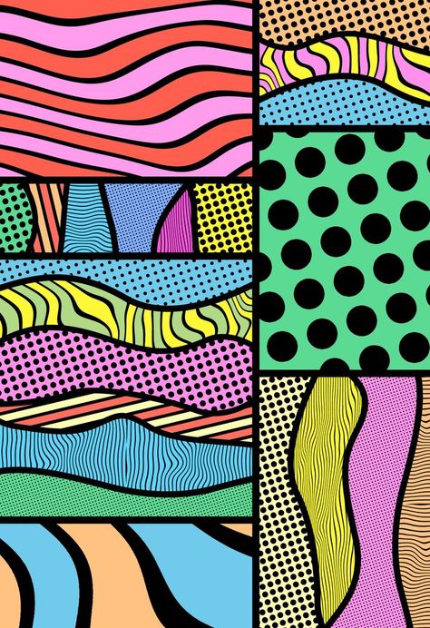 Images Pop Art, Tyler Spangler, Pop Art Patterns, City Art Print, Seni Pop, Pop Art Images, Pop Art Drawing, Posca Art, Pop Art Illustration