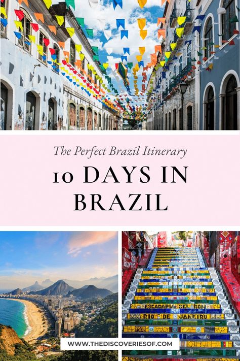 Ready to spend the perfect 10 days in Brazil? Plan your dream trip, charting vibrant cities, beaches, and national parks along the way. The best things to do in Brazil on your itinerary - including Rio de Janeiro, Sao Paulo, Iguacu Falls and Ilha Grande Rio De Janeiro, Sao Paulo, Things To Do In Sao Paulo Brazil, Brazil Itinerary 1 Week, Traveling To Brazil, Iguacu Falls, Brazil Itinerary, Things To Do In Brazil, Brazil Trip