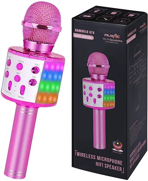 Girls Toys For Christmas, Toys For 6 Year Girl, Girls Toys 6-8, Gifts For Girls 8-10, Cool Toys For Kids, Toys For Girls 8-9, Ruang Studio Musik, Singing Microphone, Girl Birthday Gifts