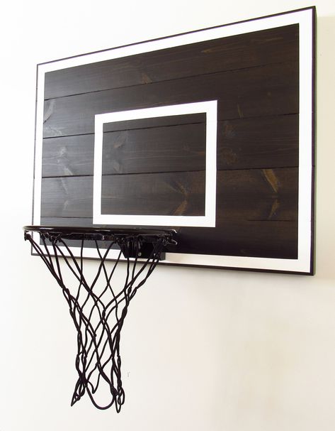 Excited to share the latest addition to my #etsy shop: Black and White Basketball Hoop for Wall Handmade Indoor Mounted Wood Goal https://etsy.me/2YRH1hF #toys #black #birthday #christmas #white #blackbasketball #whitebasketball #wallbasketballhoop #woodbasketballhoop Basketball Backboard Diy, Diy Basketball Backboard, Sports Playroom, Diy Basketball Hoop, Basketball Hoop Wall, Basketball Diy, Basketball Decor, Diy Basketball, Basketball Bedroom