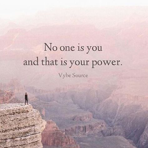 No One Is You And That Is Your Power Wise Words, Motiverende Quotes, Self Love Quotes, Beautiful Quotes, Image Quotes, Great Quotes, Beautiful Words, Inspirational Words, Favorite Quotes