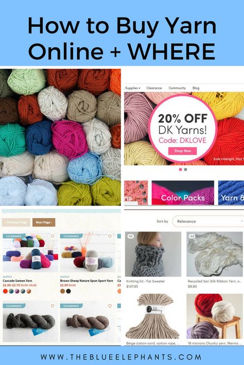 Where To Buy Yarn, Cheap Yarn, Crochet Dreams, Yarn Bowls, Boho Wreath, Murphy Bed Plans, Clothing Diy, Crochet Tips, Ribbon Yarn