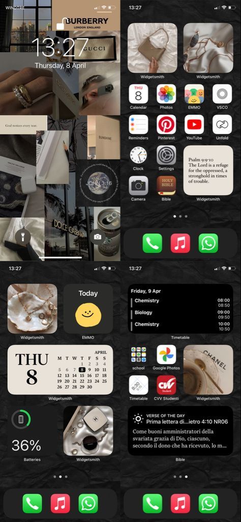 Iphone App Setup Ideas, Ideas To Organize Your Phone, Phone Organization Ios 16, Phone Backgrounds Organized, App Setup Iphone, How To Organize Phone Apps, Phone Setup Home Screen, Iphone Background Setup, Organizing Phone Ideas