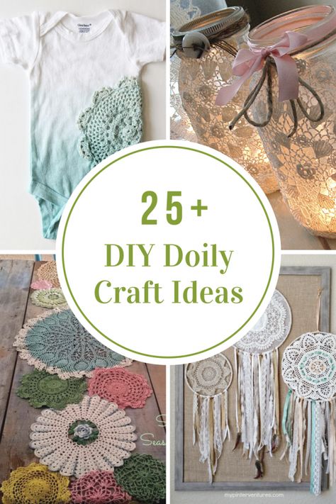 Upcycling, Amigurumi Patterns, Crafts Diy Aesthetic, Doilies Diy, Paper Doily Crafts, Diy Doily, Doily Art, Doilies Crafts, Coffee Filter Crafts