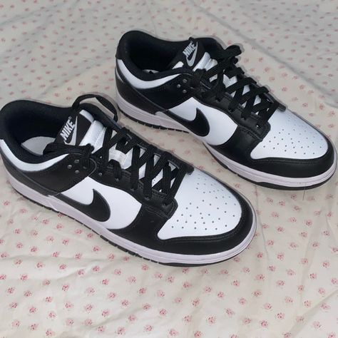 New Nike Panda Dunks(Never Worn) Brand New Condition. Nikes Black And White, Panda Nike Dunks, Nike Panda Dunks Outfit, Panda Dunks Outfit, Nike Panda Dunks, Panda Nike, Nike Panda, Panda Dunks, Dunks Outfit