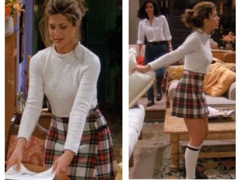10 Most Iconic Outfits From FRIENDS - Society19 Outfits From Friends, Rachel Green Friends, Rachel Green Style, Rachel Green Outfits, Iconic Outfits, New York Girls, Clothing Sites, Rachel Green, Form Fitting Dress