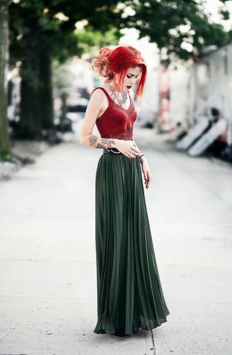 388A5979-2 copydw Look Grunge, Luanna Perez, Playing With Fire, Skirt Diy, Bohemian Mode, Le Happy, Neue Outfits, Stil Inspiration, Mode Inspo