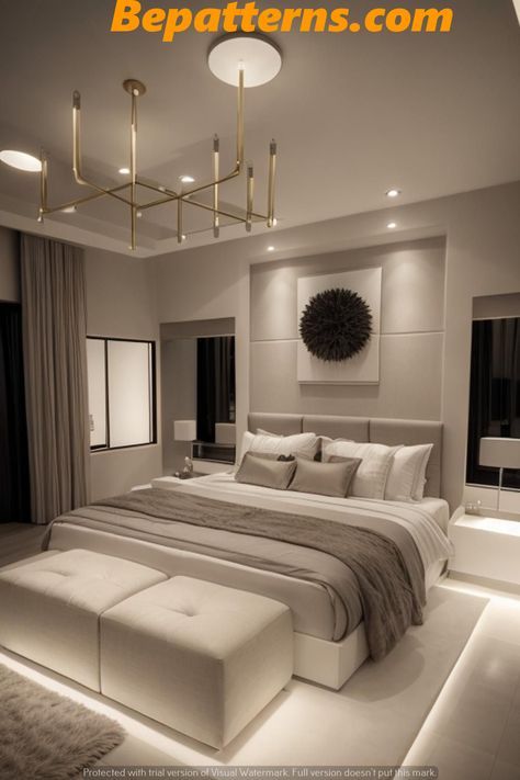 #bedroom #interiordesign #interior #homedecor #bedroomdecor #home #bed #design #furniture #decor #livingroom #bedroomdesign #kitchen #interiors #bedroomideas #homedesign #bedroominspo #decoration #homesweethome #love #architecture #bedding #luxury #sofa #house #interiordesigner #bedroomgoals #art #sleep #furnituredesign Modern Bedrooms Luxury, Luxury Rooms Bedroom, Hotel Luxury Bedroom, Bedroom Interior Design Luxury Master Suite, Modern Luxury Bedroom Decor, Modern Luxury Bedroom Furniture, Dream Bedroom Luxury, Modern Luxury Bedroom Design, Luxury Modern Bedroom