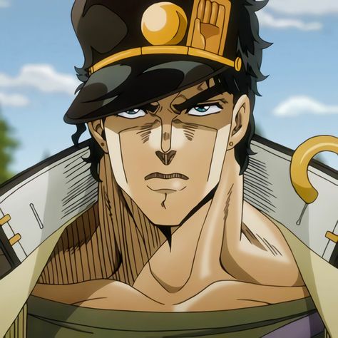 Anime: Jojo Bizarre Adventure | Part 3 Stardust Crusaders Anime, Jotaro Kujo Icon, Jotaro Joestar, Kujo Jotaro, Jojo Bizarre Adventure, Stardust Crusaders, Jotaro Kujo, Jojo Bizarre, Stardust