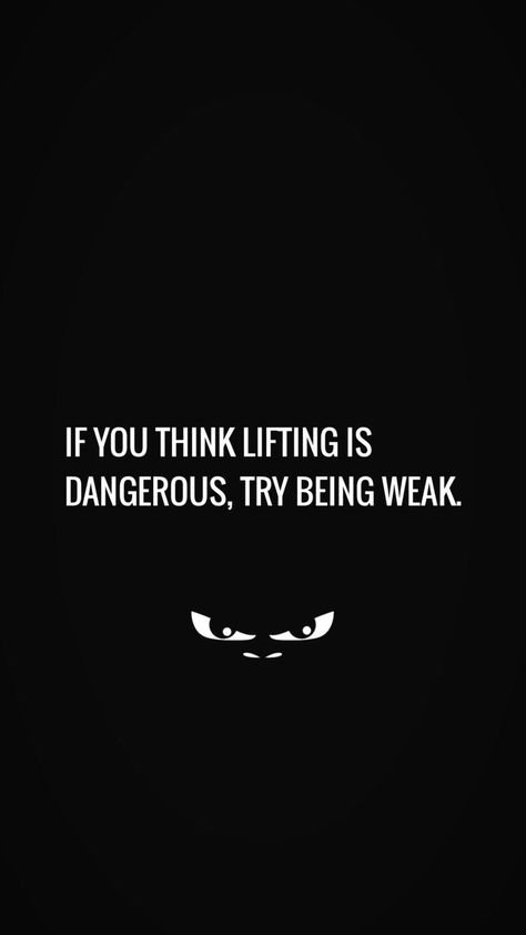 "If you think lifting is dangerous, try being weak." Motivation Quotes, Fitness Motivation Quotes, Fitness Quotes, Danger Quotes, Dangerous Quotes, Fitness Quote, Gym Fitness Motivation, Anime Quotes, Gym Fitness