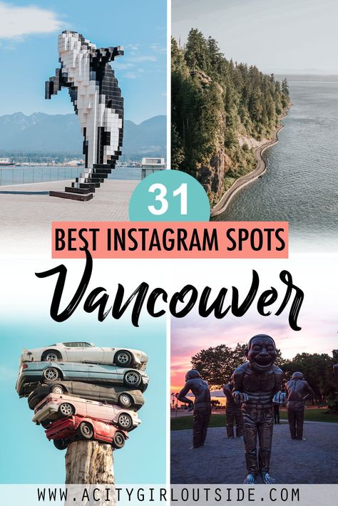 Most Incredible Vancouver Instagram Spots And Where To Find Them! Ska, Vancouver Places To Visit, Downtown Vancouver At Night, Gas Town Vancouver, Vancouver Instagram Spots, Vancouver Bucket List, Things To Do In Vancouver Canada, Vancouver Canada Aesthetic, Vancouver Aesthetic
