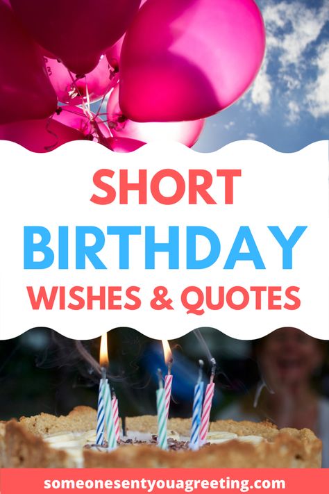 Happy Birthday Facebook Post, Birthday Wishes Short, Short Funny Birthday Wishes, Simple Happy Birthday Wishes, Short Happy Birthday Wishes, Cute Happy Birthday Quotes, Facebook Birthday Wishes, Meaningful Birthday Wishes, Birthday Message For Friend