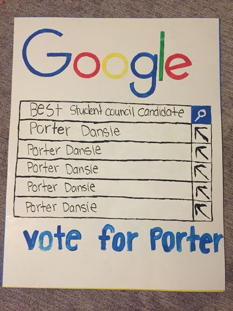 Student council poster. Google poster. Student Government Posters, Student Government Campaign, Slogans For Student Council, School Campaign Ideas, School Campaign Posters, Homecoming Poster Ideas, Homecoming Campaign, Student Council Posters, Student Council Campaign Posters