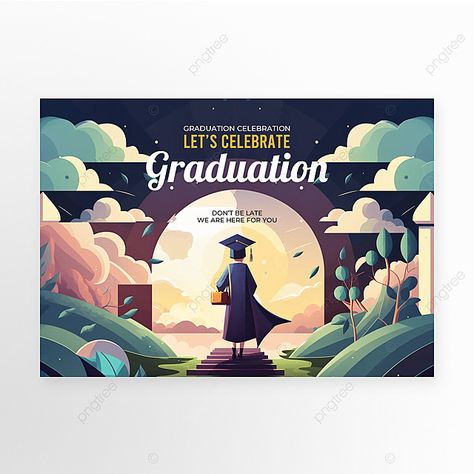 cartoon white cloud student back view graduation ceremony poster Graduation Canvas Ideas, Congratulatory Pubmat, Poster Wisuda, Graduation Design Poster, Graduation Poster Design, Congratulations Poster Design, Canva Posters Ideas, Graduation Posters, Pubmat Ideas