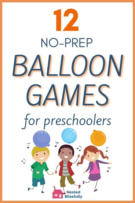 Looking to keep your preschooler busy this summer? Well, these balloon games are perfect. These simple balloon activities will help them use their creativity and have fun at the same time Balloon Games For Preschool, Balloon Activities For Kindergarten, Balloon Activities For Preschoolers, Balloon Activity Preschool, Gym Ideas For Preschoolers, Preschool Balloon Games, Ballon Games For Kids Indoor, Preschool Balloon Activities, Balloon Games For Preschoolers