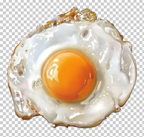 Hyperrealism, Hyperrealism Art, Egg Png, Painting Food, Huevos Fritos, Food Png, Iphone Case Stickers, Art Png, Fried Egg