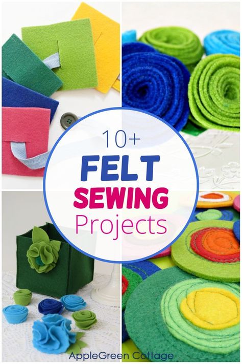 Free felt sewing patterns for super cute and colorful felt sewing projects that anyone can do. These felt sewing projects for beginners can be ideal both for kids and adults. I've split them into felt toy sewing projects and other projects to sew with felt. The latter includes some cute felt home decor, a felt pencil case, a super easy felt storage box, and many more - choose your favorite and get the free patterns now! Toy Sewing Projects, Felt Sewing Projects, Felt Sewing Patterns, Felt Home Decor, Sewing Projects Easy, Diy Felt Board, Felt Pencil Case, Sewing Felt, Felt Storage
