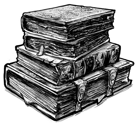 A pile of Ancient books, with a beautiful pattern on the cover, with old pages and clumps of paper sticking out of it, with locks, a very detailed linart . 2D illustration Old Pages, Ancient Book, 2d Illustration, Ancient Books, Book Drawing, Stick It Out, Beautiful Patterns, Stock Vector, Decorative Boxes