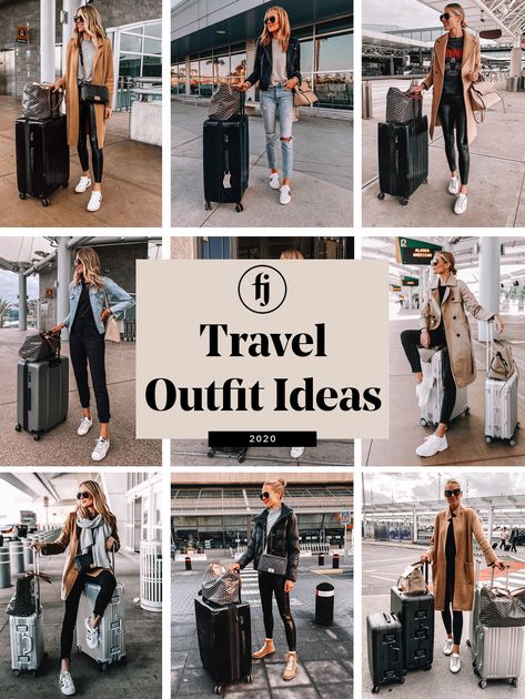 Comfortable Travel Outfit, Travel Outfit Ideas, Plane Outfit, Airport Travel Outfits, Cute Travel Outfits, Travel Attire, Comfy Travel Outfit, Airplane Outfits, Fashion Travel Outfit