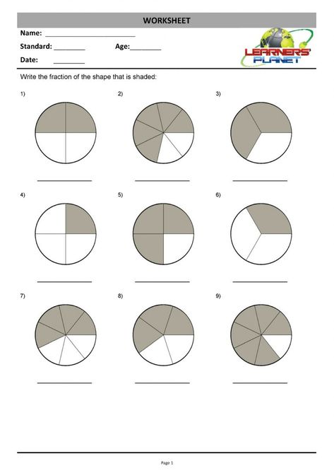 Grade 3 Fractions, Fractions Worksheets Grade 3, Mathematics Worksheets, Olivia Rose, Fractions Worksheets, Math Fractions, Worksheet Template, Grade 3, Kindergarten Worksheets