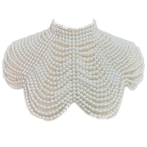 PRICES MAY VARY. Title: nengzhuzu Women Imitation Pearl Beaded Bib Choker Necklace Body Chain Shawl Collar Jewelry. Product Type: Departments > Women > Jewelry > Body Jewelry > Body Chains Beaded Body Chain, Pearl Bib Necklace, Pearl Neck, Bib Collar, Body Chains, Collar Jewelry, Wedding Jewelry Sets, Bib Necklace, Bridal Jewelry Sets