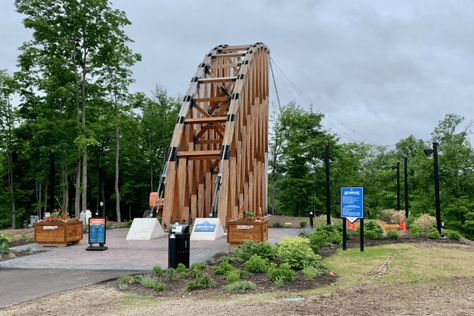 SkyBridge Wants to Be Michigan’s Second Bridge Michigan Sky Bridge, Skybridge Michigan, Boyne Mountain Resort, Boyne Mountain, Midwest Region, Sky Bridge, Pedestrian Bridge, Upper Peninsula, The Senses