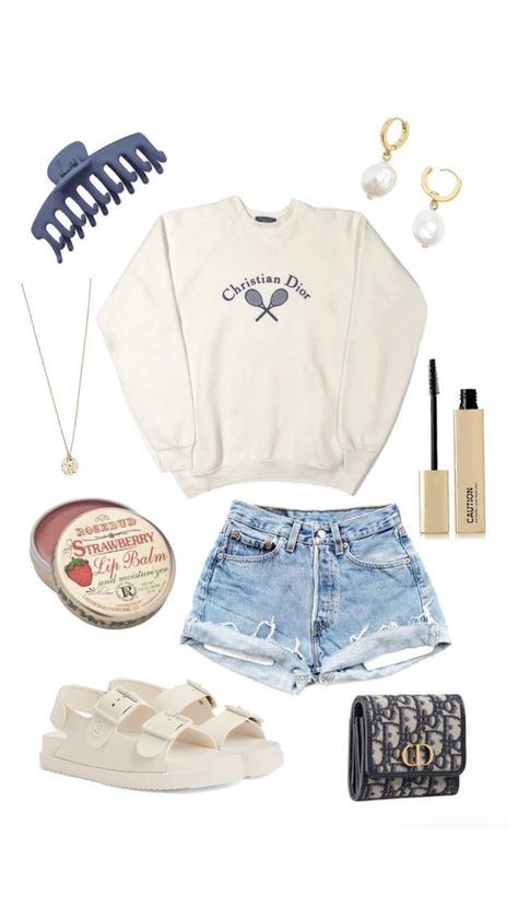 Outfit Inspo Spring Casual, Outfit Layout, Cute Preppy Outfits, Cute Everyday Outfits, 여자 패션, Casual Style Outfits, Lookbook Outfits, Preppy Outfits, Dream Clothes