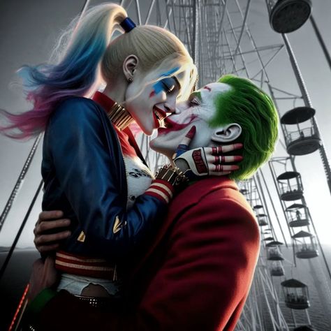 ♥️ . . . #joker #harley #quinn #jokeredit #harleyquinnedit #jokerandharley #dc #arkhamcity #arkhamasylum #superman #gothamcity #jaredleto… | Instagram Harkey Quinn, Harely Quinn And Joker, Joker Und Harley Quinn, Old Lady Pics, Dc Joker, Joker Harley Quinn, Lil Tay, Joker Harley, Hearly Quinn