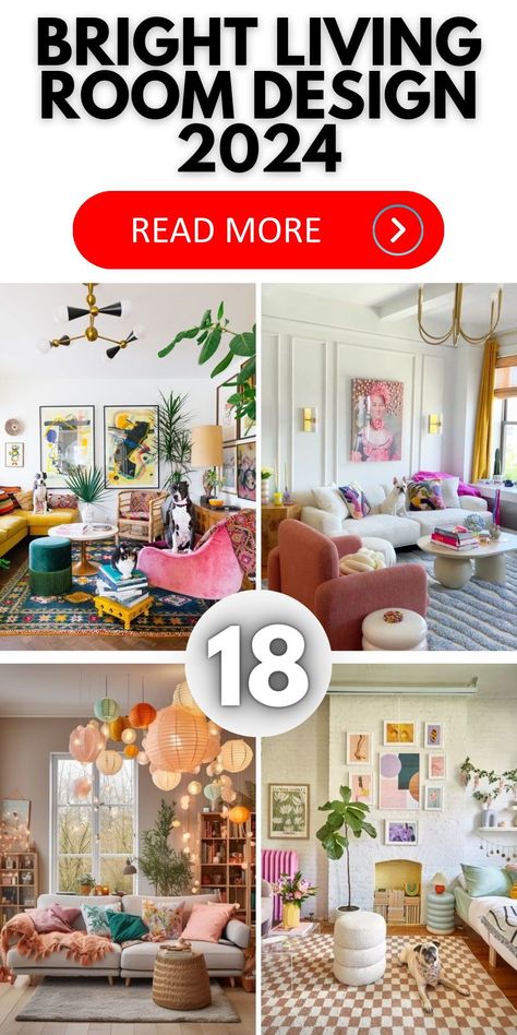 Brighter Living Room Ideas, Living Room Inspiration For 2024, Living Room With Colorful Furniture, Hint Of Color Living Room, White Living Rooms With Pops Of Color, Colorful Hygge Living Room, Small Colorful Living Room Ideas, Colourful Family Room, Cozy And Bright Living Room