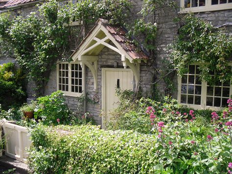 English Cottage, Evercreech, Somerset Cottage Front Doors, Front Door Inspiration, English Country Cottages, Cottage Porch, Pretty Cottage, English Country Cottage, Stone Cottages, Cottage Exterior, Door Inspiration