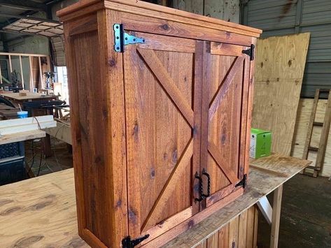 Handcrafted Cedar TV Cabinet Pergolas, Outdoor Tv Cabinet Ideas, Outside Tv Cabinet Waterproof, Outside Tv Cabinet, Deck Cabinet, Outdoor Tv Box, Tv Exterior, Patio Cabinet, Tv Hidden