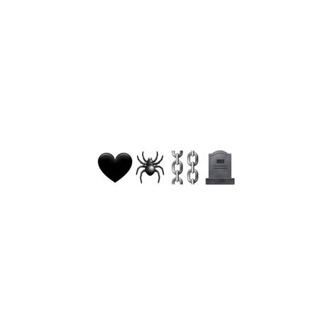 Emo Emoji Combos, Grunge Emojis Combos, Goth Emoji Combos, Dark Feminine Emoji Combo, Dark Emoji Combos, Black And White Emoji Combos, Grunge Emojis, Black Emoji Combinations, Grunge Emoji