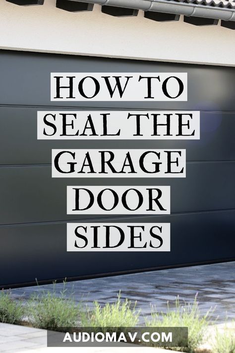 Read this post to learn how to soundproof garage door sides, the right way! #GarageDoor #SoundproofingHome #SoundproofingGarage #SoundproofGarage A well-maintained garage door is crucial for the safety, security, and curb appeal of your home. Regular maintenance not only helps in extending the lifespan of your garage door but also ensures that it operates smoothly and efficiently. Addressing minor issues promptly can prevent them from escalating into costly and inconvenient repairs. Sealing Garage Doors, Closing Off Garage Door Ideas, Winterize Garage Door, How To Hide Garage Door Tracks, Garage Door Diy How To Build, Thermo Tracks For Garage Door, Garage Door Covering Ideas, Garage Door Seals, Garage Door Insulation Ideas