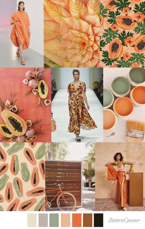 Mood Board Fashion Inspiration, Pattern Curator, Fashion Trend Forecast, Mood Colors, Color Trends Fashion, Fashion Forecasting, Future Trends, Color Palette Design, Color Inspo