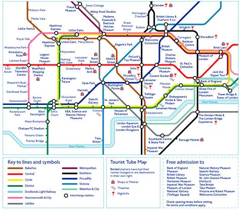 London Underground with tourist stops London Zones Map, London Tube Map, London Underground Map, Tube Map, Underground Map, London Tourist, Train Map, Uk Trip, London Tube